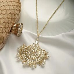 Teejh Yutika Pearl & Polki Necklace for Women-picture-15