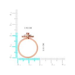 Joyalukkas 18k Rose Gold & Diamond Ring for Women image 4