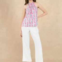 RAREISM Multi Polyester Printed Sleeveless Top image 4