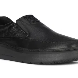 Hush Puppies by Bata Men's EDWIN Black Loafers image 4