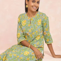 Taneira Light Green Kurta image 4