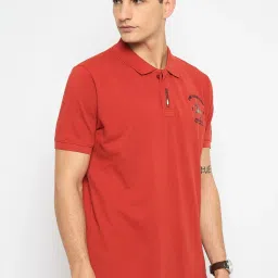 Duke Orange Slim Fit Polo T-Shirt image 4
