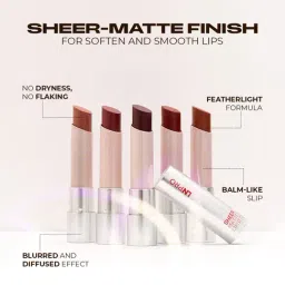 LN PRO Sheer Matte lipstick 101 Charm - 3.5 gm image 4