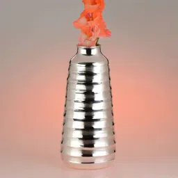 Episode Silver Plated Flower Vase Rippled-picture-14
