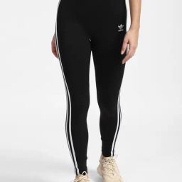 Adidas Originals Black 3 Striped Tights-picture-38
