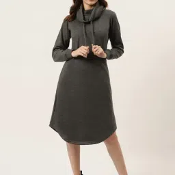 BRINNS Grey Midi Dress-image-72