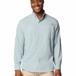 Columbia Mens Turquoise Omni-Wick Tamiami II Shirt-image-77