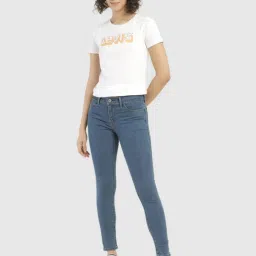 Levi's Blue Super Skinny Fit Jeans image 4