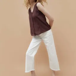 Fame Forever By Lifestyle Brown Regular Fit Top image 4