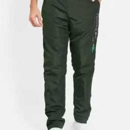 Octave Green Cotton Regular Fit Trackpants-picture-10