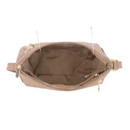 Baggit Brown Small Hobo Bag image 4