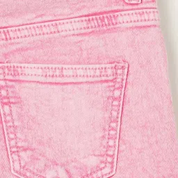 Fame Forever by Lifestyle Kids Fuchsia Pink Cotton Relaxed Fit Shorts image 4