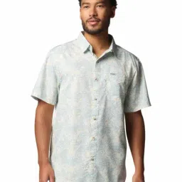 Columbia Mens White Omni-Wick Super Slack Tide Camp Shirt-picture-44