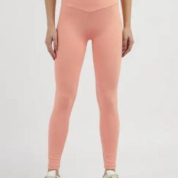 Guess Pink Polyester Solid Leggings-picture-37