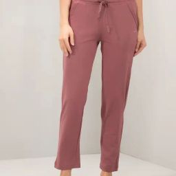 Amante Brown Relaxed Fit Solid Pyjamas-picture-22