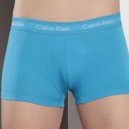 Calvin Klein Multicolored Cotton Regular Fit Trunks image 2