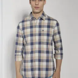 American Eagle Multicolored Slim Fit Checks Shirt-picture-45