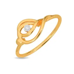 Kisna Diamond & Gold Jewellery Cait 14k (585) Diamond & Gold Ring For Women-picture-48