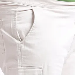 NEVER NEUD Men Relaxed Cargos Trousers image 3