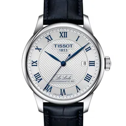 TISSOT Men Dial & Stainless Steel Bracelet Style Straps Analogue Automatic Motion Powered Watch image 1