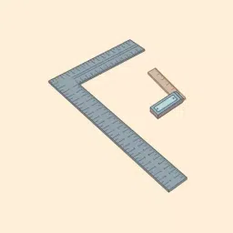 GENERIC 6 inch (150 mm) Try Square Stainless Steel, TK-TS-006 image 2