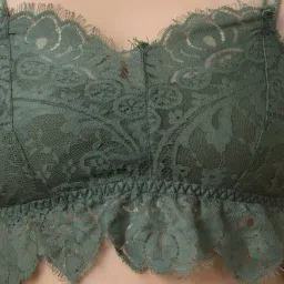 Da Intimo Olive Green Non Wired Non Padded Bralette image 4