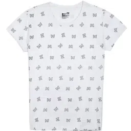 Bodycare Kids White Printed T-Shirt-image-88