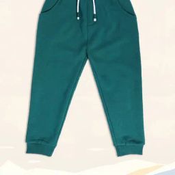 MINIKLUB Kids Green Solid Joggers-picture-16