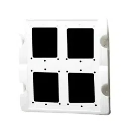 Topsun 4 Way Gang Box 16 Amp PVC Plastic (Pack of 05 Pcs)-picture-41
