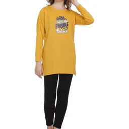 AMAHA FASHIONS Women Typography 2 Printed T-shirt image 4