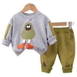 StyleCast x Revolte Unisex Kids Printed Top with Pyjamas-picture-45
