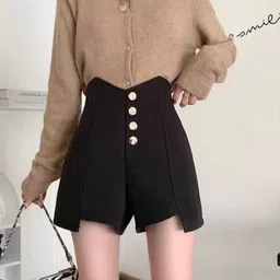 StyleCast x Revolte Women High-Rise Shorts-image-79