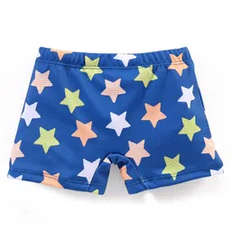 Babyhug Star Print Swimming Trunk - Navy Blue image 2