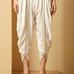 URBAN KANYA Women Embroidered Loose Fit Viscose Rayon Salwar-image-70