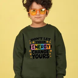 NUSYL Boys Printed Oversized Pullover Sweatshirt-image-50