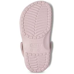 Crocs Kids Baya Light Pink Back Strap Clogs image 4