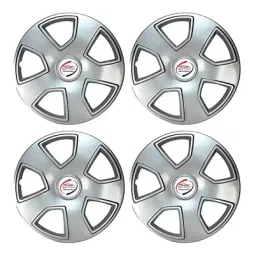 Auto Pearl SCRSL14 R15 Press Type Wheel Hubcap with Retention Ring 381 mm(15 Inch) for Ford Ecosport 1.0 Ecoboost Titanium Plus (Pack of 4 Pcs) image 3