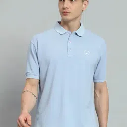 Griffel Aqua Cotton Loose Fit Polo T-Shirt-picture-31