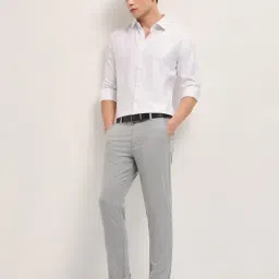 The Bear House Grey Slim Fit Trousers image 5