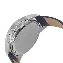 Daniel Klein Blue Dial Analog Watch with Leather Strap - DK1.13893-2 image 4