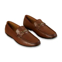 Code by Lifestyle Men's Tan Loafers image 4