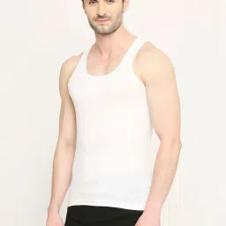 Vip White Regular Fit Vest - Pack Of 5 image 4