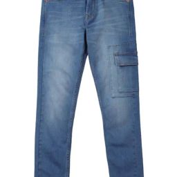Allen Solly Junior Blue Cotton Regular Fit Jeans-picture-24