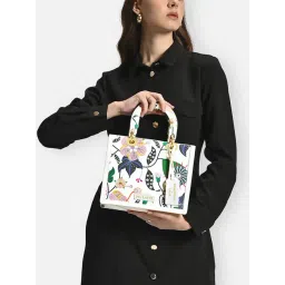 Lavie X Payal Singhal Limited Edition Abutilon Women's Box Satchel Handbag-picture-14