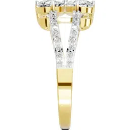 Sparkles Lab Grown Diamond 14k (585) Yellow Gold Ring for Women image 4