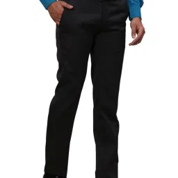 Raymond Brown Slim Fit Trousers image 4
