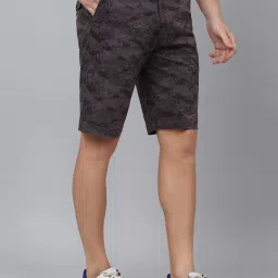 Cantabil Grey Regular Fit Printed Shorts image 4