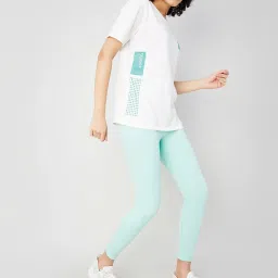 KAPPA White Graphic Print T-Shirt image 4