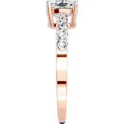 Sparkles Lab Grown Diamond 14k (585) Rose Gold Ring for Women image 4