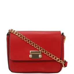 Carlton London Red Solid Medium Sling Handbag-image-92